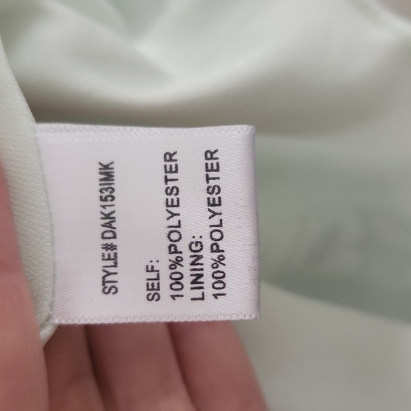 GB Girls Long Sleeve Green Floral Print Dress Sz Meduium - Picture 6 of 6